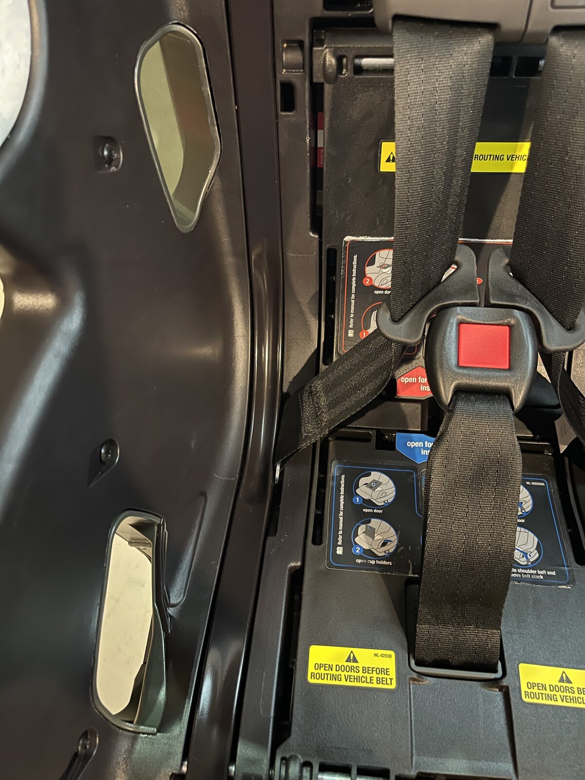 Professional car seat cleaning result in the East Valley, AZ
